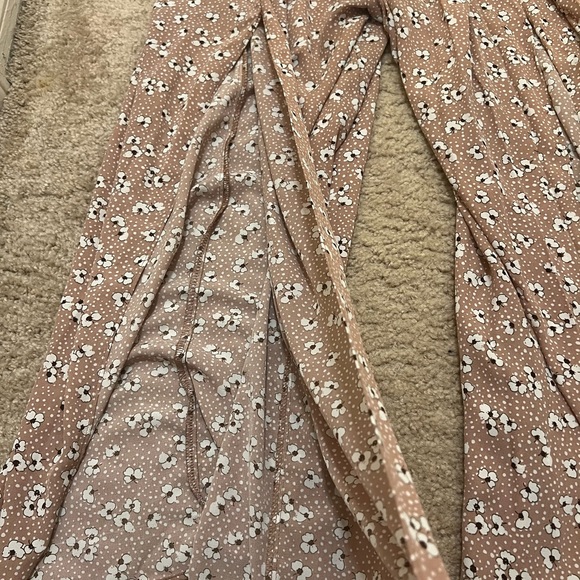 Pink Floral Jumpsuit - Picture 3 of 4